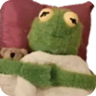 😴 emoji лягушки @foreverTogether_D Telegram sticker 16 of 52