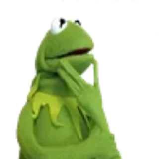 🤔 emoji лягушки @foreverTogether_D Telegram sticker 13 of 52