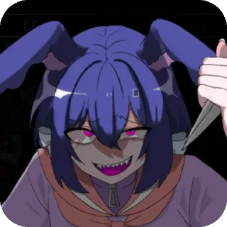 😈 emoji †~Moka~† Telegram sticker 10 of 14