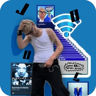 🫥 emoji Йостик Telegram sticker 5 of 17