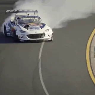 🦁 emoji drift 🚗💨 @this_is_sticker_party Telegram sticker 19 of 35