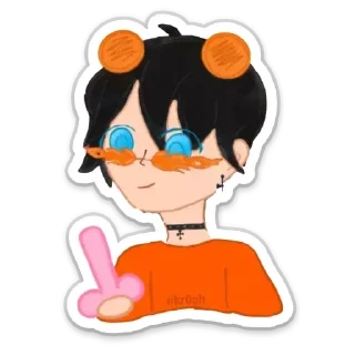 🥕 emoji крош Telegram sticker 20 of 59