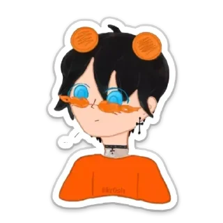 😐 emoji крош Telegram sticker 2 of 59
