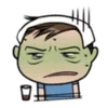 🤒 emoji стар трек @farnazeek Telegram sticker 15 of 20
