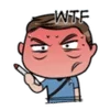 😨 emoji стар трек @farnazeek Telegram sticker 13 of 20