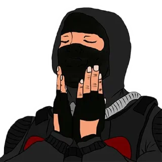 😌 emoji Больше стиков тут: @stikery4 Telegram sticker 24 of 64