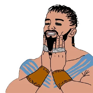 😌 emoji Больше стиков тут: @stikery4 Telegram sticker 13 of 64