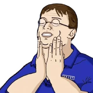 😌 emoji Больше стиков тут: @stikery4 Telegram sticker 9 of 64