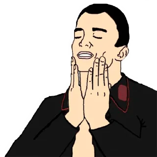 😌 emoji Больше стиков тут: @stikery4 Telegram sticker 6 of 64
