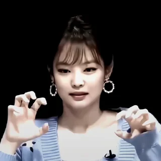 💀 emoji 🦋 `` Дженни @best_kpopstickers_bot⁩ ➡️ @Ctikerubot Telegram sticker 19 of 41