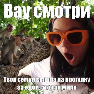 Sticker from Амёба позорится