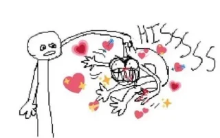 😾 emoji кицька-цицька Telegram sticker 16 of 51