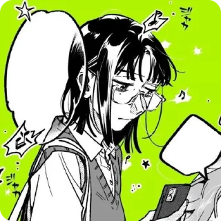 🍏 emoji Мицуᴋи Кᴏᴦᴀ @mom002L Telegram sticker 8 of 65