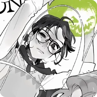 🍏 emoji Мицуᴋи Кᴏᴦᴀ @mom002L Telegram sticker 10 of 65