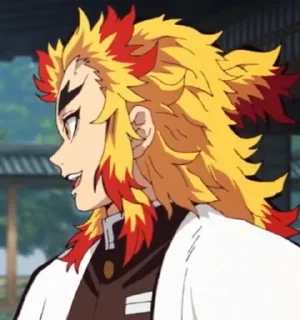 ☄ emoji ✨kyoguro rengoku.🔥 Telegram sticker 21 of 41