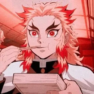 ☄ emoji ✨kyoguro rengoku.🔥 Telegram sticker 22 of 41