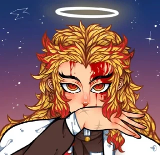 🔥 emoji ✨kyoguro rengoku.🔥 Telegram sticker 6 of 41