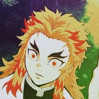 ☄ emoji ✨kyoguro rengoku.🔥 Telegram sticker 24 of 41