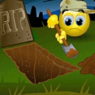 ⚰ emoji awareness2005 Telegram sticker 19 of 90