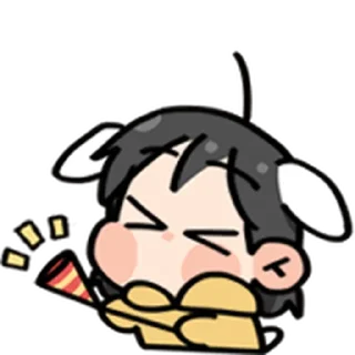 🐾 emoji нямка ! ୨୧  @softsticks Telegram sticker 5 of 64