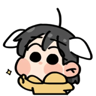 🐾 emoji нямка ! ୨୧  @softsticks Telegram sticker 15 of 64