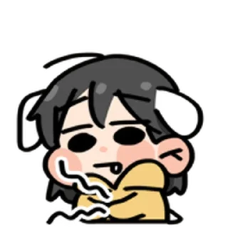 🐾 emoji нямка ! ୨୧  @softsticks Telegram sticker 21 of 64