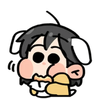 🐾 emoji нямка ! ୨୧  @softsticks Telegram sticker 2 of 64