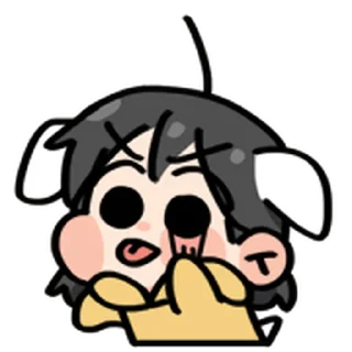 🐾 emoji нямка ! ୨୧  @softsticks Telegram sticker 8 of 64