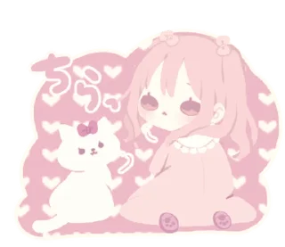 ❤️ emoji розовый ♡ @softsticks Telegram sticker 24 of 24