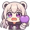 😍 emoji • | Rissera | @Rissera_Arica | Telegram sticker 6 of 15