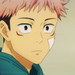 😆 emoji S1  Jujutsu Kaisen @freetopsticker Telegram sticker 13 of 110