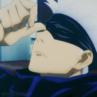 🤔 emoji S1  Jujutsu Kaisen @freetopsticker Telegram sticker 7 of 110