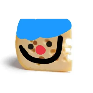 🤡 emoji CbIpku and the hat by @Dr0n3_X3X3 tgc @nadya_shopa Telegram sticker 7 of 26