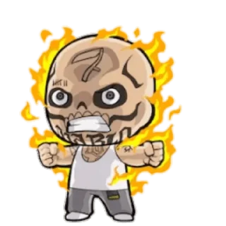 😠 emoji Отряд самоубийц Telegram sticker 9 of 12