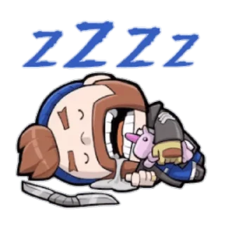 😴 emoji Отряд самоубийц Telegram sticker 11 of 12