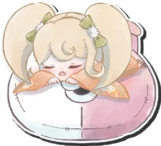Sticker from Hiyoko Sayondji!🧡(By @SimpReko)