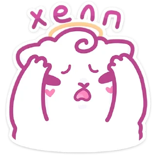 Sticker from Ангелок и Чертёнок • @TgSticker