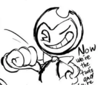 Sticker from Bendy