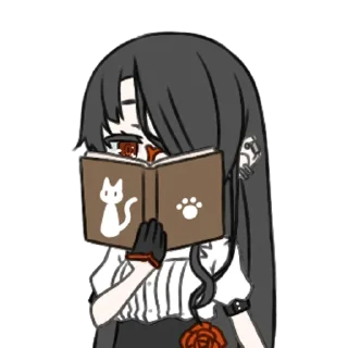 📖 emoji Котона - @tg_sticks Telegram sticker 5 of 14