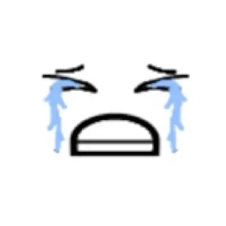 😭 emoji @krinvix @kw1zsxz Telegram sticker 15 of 46