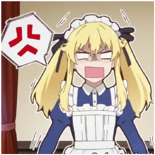 🃏 emoji Саотоме Мери 🎰 Telegram sticker 24 of 30