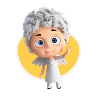 ☝️ emoji Вайти @angelbabyconf Telegram sticker 8 of 69