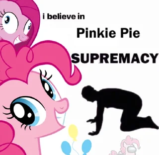 🤪 emoji @mlpstickers i believe in Telegram sticker 4 of 44