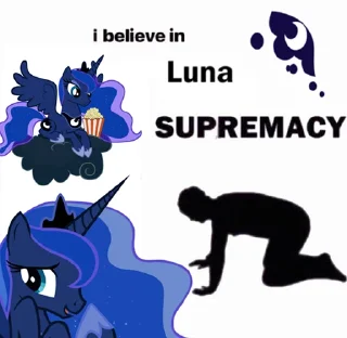 🌚 emoji @mlpstickers i believe in Telegram sticker 9 of 44