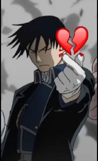 🌟 emoji Roy Mustang Telegram sticker 17 of 107