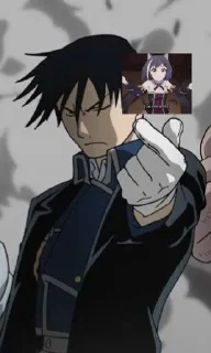 🌟 emoji Roy Mustang Telegram sticker 18 of 107