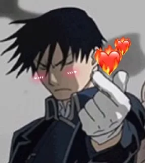 🌟 emoji Roy Mustang Telegram sticker 5 of 107