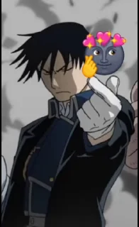 🌟 emoji Roy Mustang Telegram sticker 14 of 107