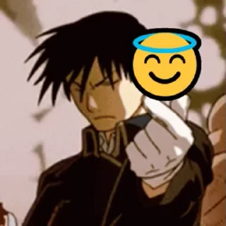Roy Mustang sticker 2