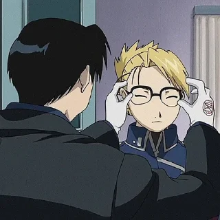 🌟 emoji Roy Mustang Telegram sticker 8 of 107